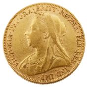 A Victorian full sovereign