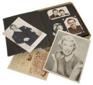 Movie Memorabilia: Picturegoer album and autographs