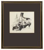 Gerard Hoffnung, An original cartoon 'The Christmas Concert'