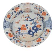 An 18th century Chinese export Imari dish