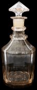 An early Victorian magnum decanter c.1840