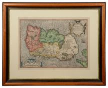 Ireland. Ortlelius (Abraham), Eryn. Hiberniae, Brtiannicae Insulae, Nova Descriptio. Irlandt