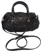 A Prada Gaufre leather bag