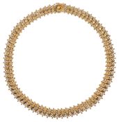 A fancy link necklace