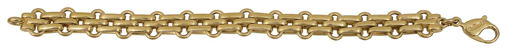 A Christian Dior fancy link bracelet