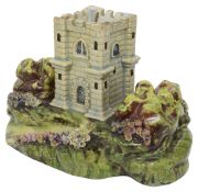 An early 19th century Staffordshire pearlware spill vase