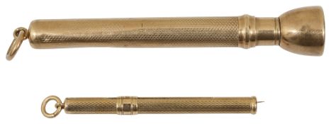 A Samson Morden cigarette piercer and another