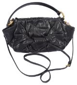 A Prada bow leather handbag