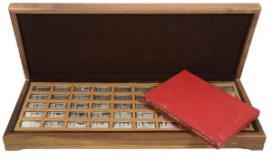 1000 years of British Monarchy 50 ingot set