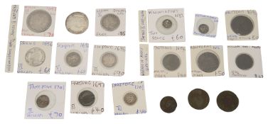 Late 17th and early 18th century British coins