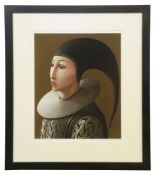 George Underwood (British, b. 1947) Two signed prints 'Return of the Soulful Warrior' and 'Embroider