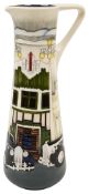 A Moorcroft trial 'Napier' pattern jug, by Paul Hilditch