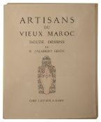 Jalabert Edon., E. Artisans Du Vieux Maroc - Douze Dessins