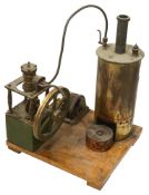 Stevens's Model Dockyard stationary live steam engine