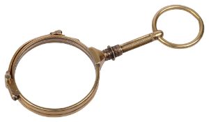 A pair of folding lorgnettes