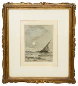 Attributed to Albert Ernest Markes (1865-1901) 'A Misty Morning'