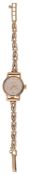 A 9ct ladies Rolex precision bracelet wristwatch