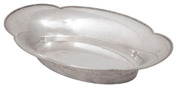 An early 20th century Austrian .800 silver dish