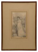 Circle of Henry Edridge (British, 1769-1821) Portrait of Frances Theodosia, Countess of Roden (d.180