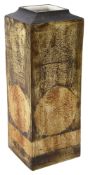A large Troika pottery column vase