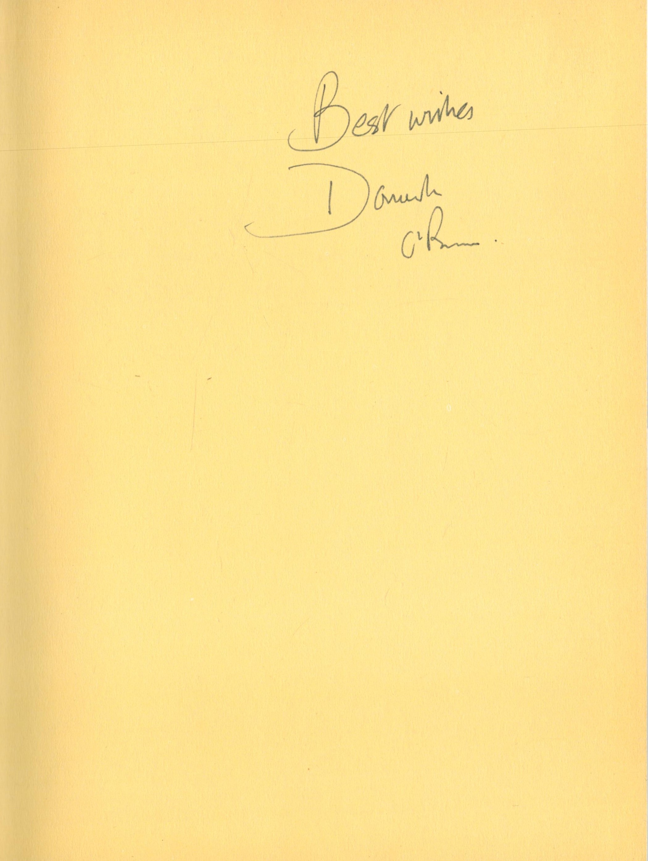 Donough O'Brien Signed Book Fringe Benefits The Good, The Bad, The Beautiful…And The O'Briens by - Image 2 of 4