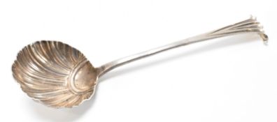 GEORGE III SILVER HALLMARKED LADLE