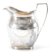 VICTORIAN SILVER HALLMARKED CREAMER JUG