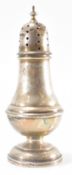 HALLMARKED SILVER EARLY 20TH CENTURY SUGAR SHAKER