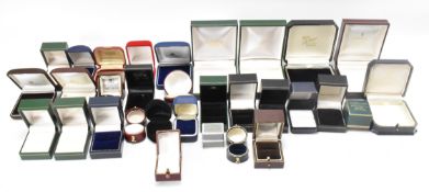 COLLECTION OF VINTAGE JEWELLERY BOXES