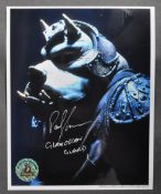 STAR WARS - PAUL SPRINGER - GAMORREAN GUARD - OFFICIAL PIX SIGNED PHOTO