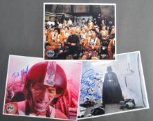 STAR WARS - OFFICIAL PIX SIGNED 8X10