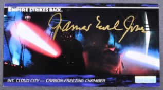 STAR WARS - JAMES EARL JONES (VOICE OF DARTH VADER) SIGNED TOPPS CARD