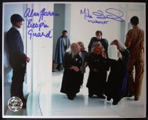 STAR WARS - EMPIRE STRIKES BACK - DUAL SIGNED OFFICIAL PIX 8X10