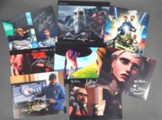 STAR WARS - THE CLONE WARS - COLLECTION OF AUTOGRAPHED 8X10S