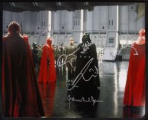 STAR WARS - JAMES EARL JONES & MICHAEL PENNINGTON SIGNED PHOTO