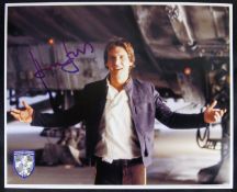 STAR WARS - HARRISON FORD - OFFICIAL PIX SIGNED 8X10