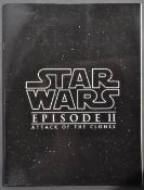 STAR WARS - ATTACK OF THE CLONES - AUTOGRAPHED PRESS BOOK