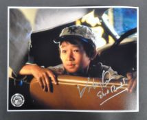 INDIANA JONES - TEMPLE OF DOOM - SIGNED OFFICIAL PIX 8X10