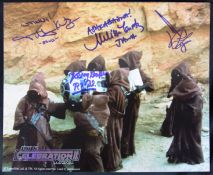 STAR WARS - CELEBRATION II - MULTI-SIGNED 8X10