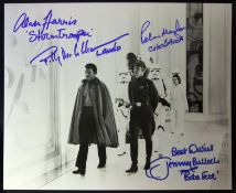 STAR WARS - EMPIRE STRIKES BACK - SCARCE MULTI-SIGNED 8X10
