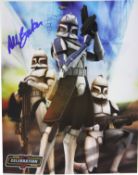 STAR WARS - THE CLONE WARS - DEE BRADLEY BAKER SIGNED OFFICIAL PIX PHOTO