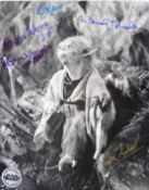 STAR WARS - YODA - MULTI-SIGNED OFFICIAL PIX 8X10