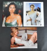 JAMES BOND 007 - ROSAMUND PIKE & MINNIE DRIVER - SIGNED 8X10