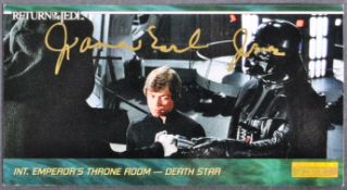 STAR WARS - JAMES EARL JONES (VOICE OF DARTH VADER) SIGNED TOPPS CARD