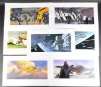 STAR WARS - DOUG CHIANG - EPISODE 1 PORTFOLIO - SIGNED LITHOGRAPHS