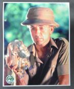 INDIANA JONES - RAIDERS - PAUL FREEMAN OFFICIAL PIX AUTOGRAPHED 8X10