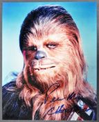 STAR WARS - PETER MAYHEW - CHEWBACCA - SIGNED 8X10