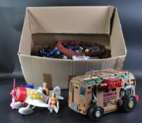 ACTION FIGURES - LARGE COLLECTION OF ASSORTED ACTION FIGURES