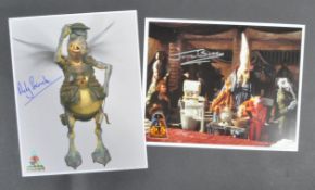 STAR WARS - THE PHANTOM MENACE - OFFICIAL PIX SIGNED 8X10S