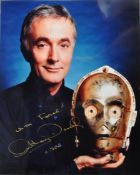 STAR WARS - C3PO - ANTHONY DANIELS SIGNED 8X10